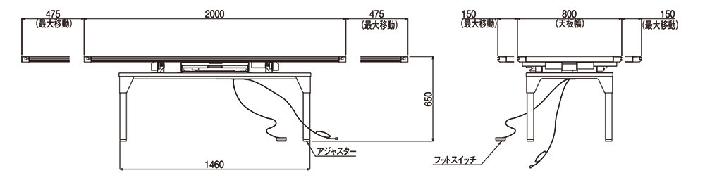 orp-664-m：製品寸法図