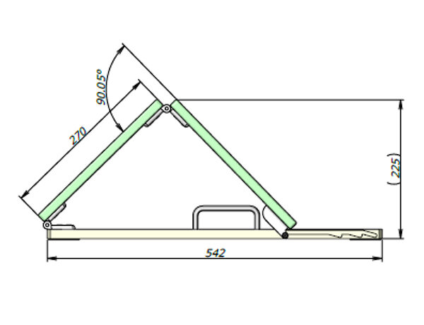 スカイライン撮影補助具寸法図